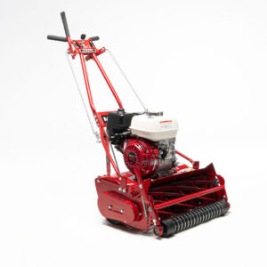 Reel Mower with Grooved Roller